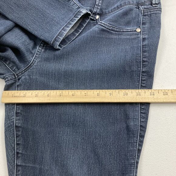 Torrid Jegging Skinny Super Soft Jean 14R Blue High Rise 3-Button Stretch - Picture 11 of 16